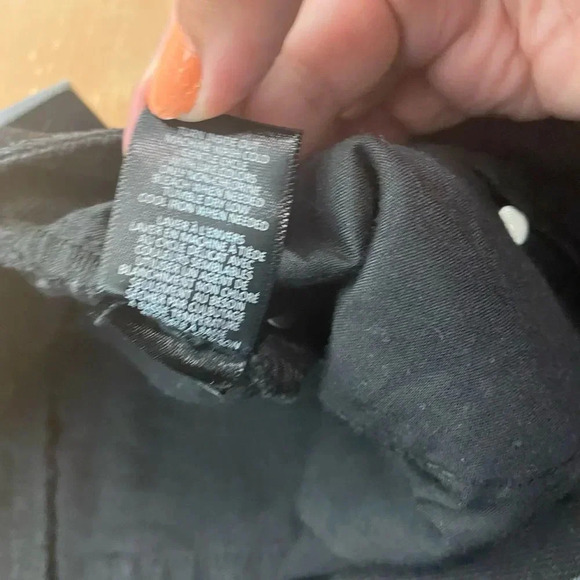 AFRM Cyrus Super High Rise Crop Jean Black Distressed NWT - Picture 11 of 11